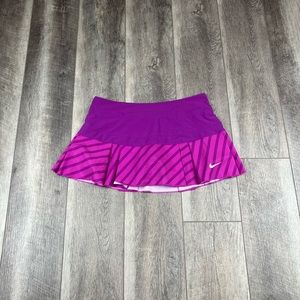 Nike Stripe Magenta Athletic‎ Skirt